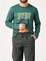 Pyžamo Key MNS 609 B26 dlouhé rukávy, velikosti M–2XL Pyžamo Key MNS 609 B26 dlouhé rukávy, velikosti M–2XL