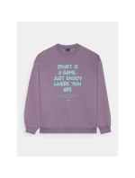 Dívčí mikina bez kapuce 4F Junior 4FJWAW24TSWSF1214-51S