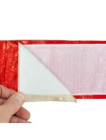 Závěs na dveře 33x42 cm červená stuha