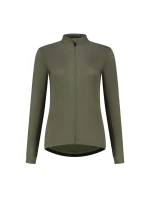 Rogelli dámský dres s dlouhým rukávem CORE green XL