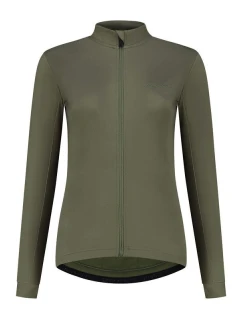 Rogelli dámský dres s dlouhým rukávem CORE green XL