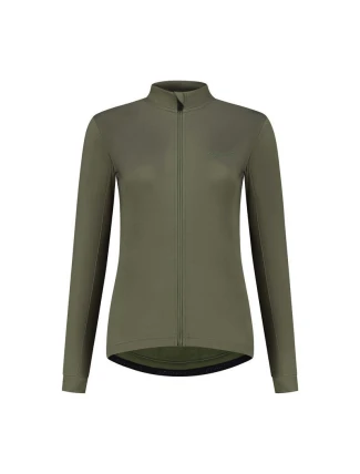 Rogelli dámský dres s dlouhým rukávem CORE green XL