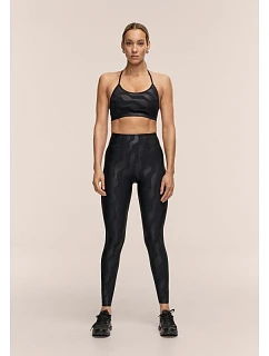 Dámské tréninkové legíny CASALL Heat Printed High Waist Tights, černé