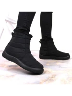 Nepromokavé sněhové boty na zip NEWS W EVE181A černé Nepromokavé sněhové boty na zip NEWS W EVE181A černé