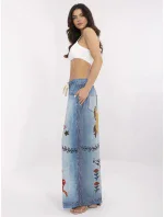 Kalhoty DHJ SP 19183 9.54 modrá