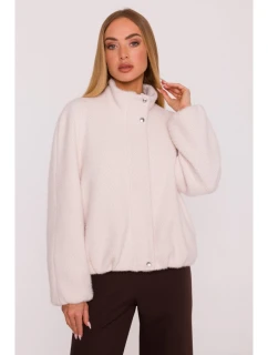 M885 Kabát látkový - béžový