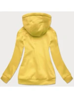 Žlutá dámská tepláková mikina (W02-69) Žlutá dámská tepláková mikina (W02-69)