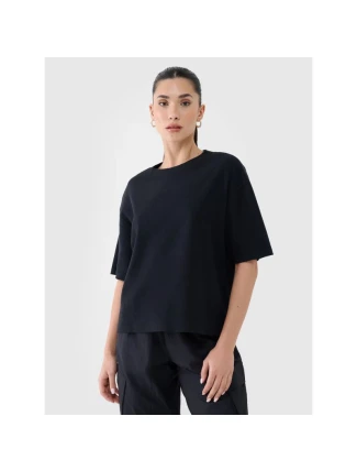 Dámské tričko z vaflového úpletu 4F 4FRSS25TTSHF2651-20S