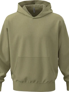 Next Level Apparel N 9307 Těžká oversize unisex mikina s kapucí 08.9307 light olive