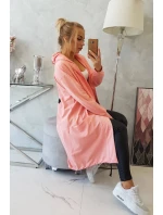 Nadměrná šedá bunda s kapucí Morel Nadměrná šedá bunda s kapucí Morel