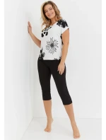 Pyžamo De Lafense 743 Elle kr/r S-2XL Pyžamo De Lafense 743 Elle kr/r S-2XL