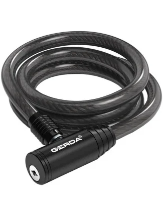 Kabelový zámek na kolo Gerda, kulaté tělo, Flex 1000/8K OSFL010000806K2ZP