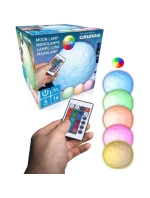 DEKORATIVNÍ MĚSÍČNÍ SVĚTLO O PRŮMĚRU 11,5 CM RGB