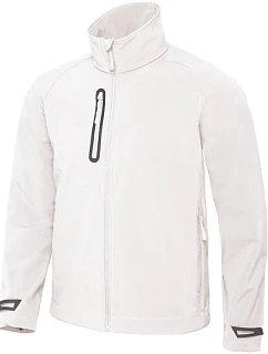 B&C X-Lite Softshell /men Pánská 3-vrstvá softshellová bunda 01.0951 white