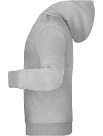 Daiber JN 796K Dětská mikina s kapucí 02.796K grey heather Daiber JN 796K Dětská mikina s kapucí 02.796K grey heather