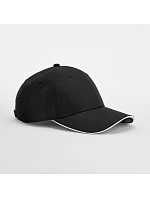 Beechfield B 195R 6 panelová kšiltovka "Team Sports-Tech" 53.195R black/white