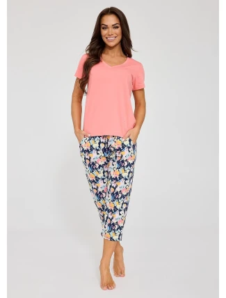 Pyžamo Cornette 875/338 Violetta kr/r 3XL-5XL