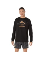 ASICS Fujitrail Logo LS Top 2011D391-001 Black L