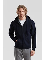Fruit of the Loom Premium Hooded Sweat Jacket Mikina s kapucí 16.2034 deep navy