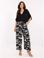 Kalhoty D73771M62237F černé