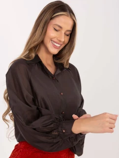 Košile IT KS 28979.63 tmavě hnědá