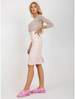 Sukně LK SD 506462.12P broskvová Sukně LK SD 506462.12P broskvová