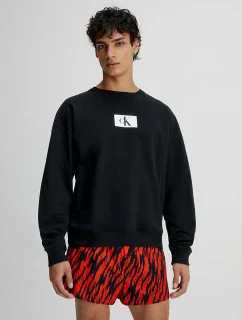 Pánská mikina Lounge Sweatshirt CK96 000NM2415EUB1 černá - Calvin Klein