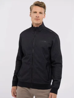 Pánská mikina B-Montero černá s tečkami - Volcano