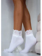 Dámské ponožky Milena 1061 Krajka Dámské ponožky Milena 1061 Krajka