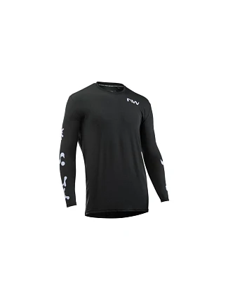 Cyklistické tričko NORTHWAVE XTrail Jersey L/s, černé Cyklistické tričko NORTHWAVE XTrail Jersey L/s, černé