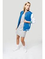 Kariban K 497 Unisex college bunda "Teddy" 20.K497 black/white