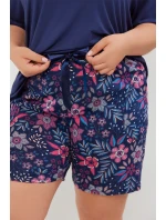 Italská móda Wista kr.r. kr.sp. barva:tmavě modrá/potisk