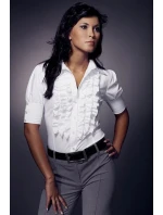 Dámská košile s krátkým rukávem K02R42B - Nife