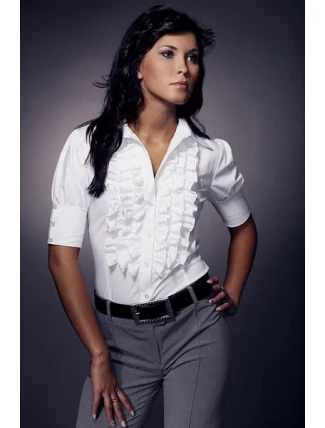 Dámská košile s krátkým rukávem K02R42B - Nife