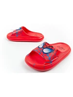 Chlapecké žabky Leomil Spiderman light fairy red Marvel