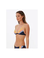 Podprsenka RIP CURL Melting Waves Fixed Tri, tmavě modrá
