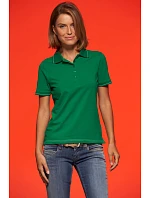 Daiber JN 568 Dámské žerzejové elastické polo 02.0568 irish green/white Daiber JN 568 Dámské žerzejové elastické polo 02.0568 irish green/white
