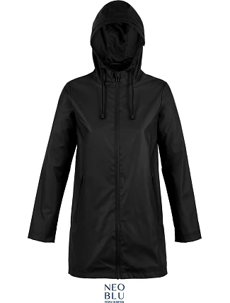 NEOBLU Antoine Women Nepromokavá dámská vosková bunda 24.3175 deep black NEOBLU Antoine Women Nepromokavá dámská vosková bunda 24.3175 deep black