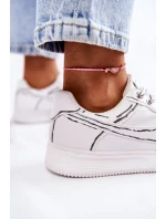 Dámské nízké sportovní boty Bíle Solveig