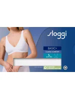 Dámská podprsenka Basic+ Soft Bra - WHITE - bílá 0003 - SLOGGI