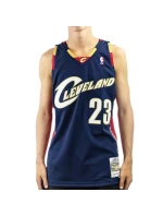 Mitchell &Ness Cleveland Cavaliers NBA Swingman Jersey Lebron James M SMJYGS18156-CCANAVY08LJA pánské oblečení Mitchell &Ness Cleveland Cavaliers NBA Swingman Jersey Lebron James M SMJYGS18156-CCANAVY08LJA pánské oblečení