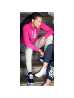 Dámské dlouhé kalhoty LEONE LW1008/S16 tmavě modré "S"