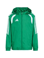 Dětská bunda adidas Tiro 26 League Windbreaker, zelená, KT2427 Dětská bunda adidas Tiro 26 League Windbreaker, zelená, KT2427