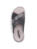 Pohodlné žabky Rieker M RKR581 grey