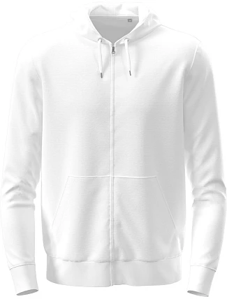 Stedman Classic Zip Hoodie Mikina s kapucí "Classic" 05.4500 white Stedman Classic Zip Hoodie Mikina s kapucí "Classic" 05.4500 white