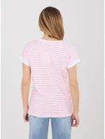 RV tričko TS A1125.85 bílo-růžová