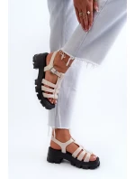 Dámské sandály ZAXY Světle béžová