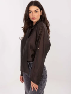 Košile IT KS 28978.22 tmavě hnědá