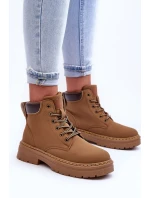 Dámské teplákové botky tmavě hnědé Corbin