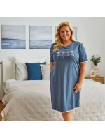 Dámská noční košilka 5366 blue - Doctor Nap